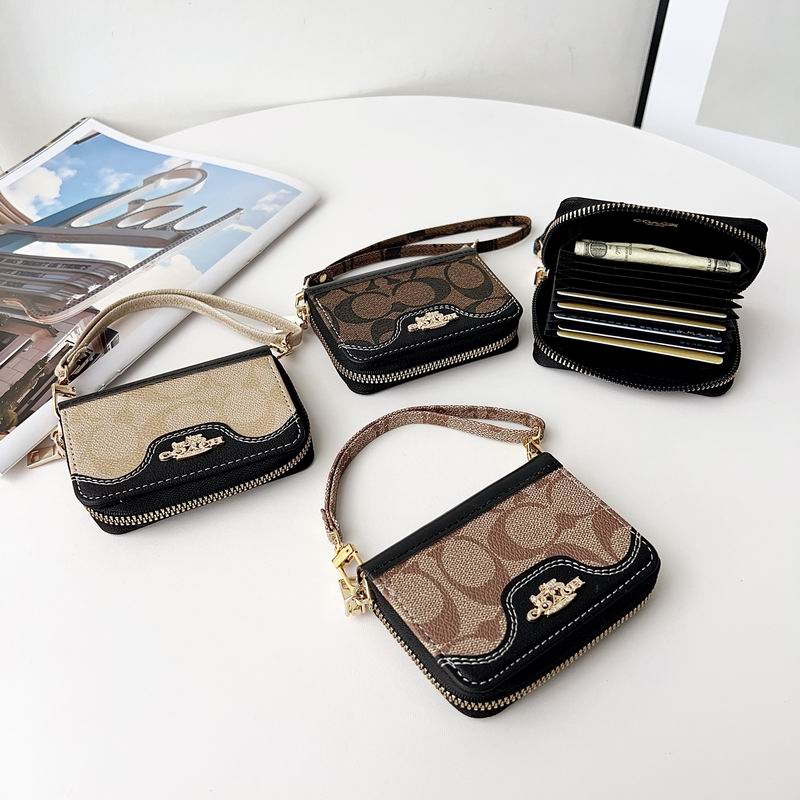 Coach card bag
